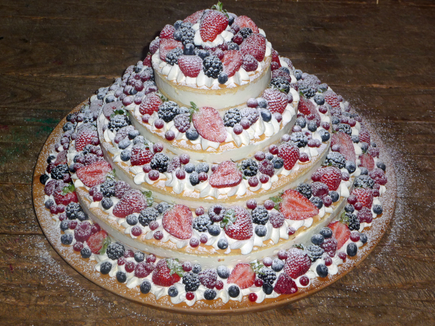 Obst-Zucker-Torte